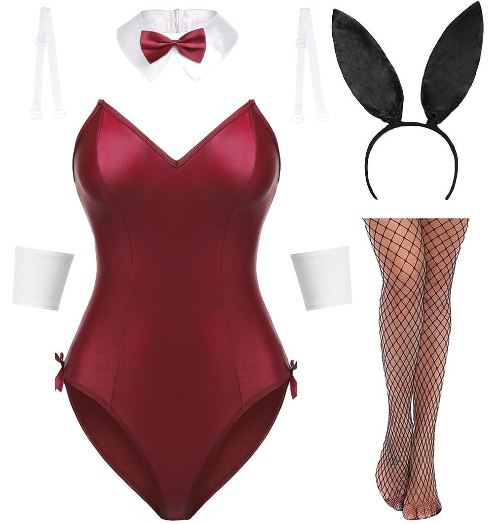 9658 Anime lingerie Sets Sexy Halloween Costumes Bunny Suit Bodysuit